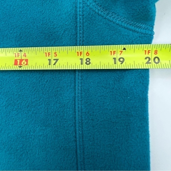 CALVIN KLEIN Performance Women’s Fleece Jacket Sz Large Teal Color Reversible - Picture 10 of 12